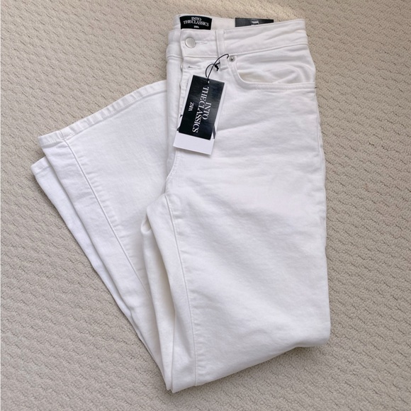 BNWT ZARA cropped flare jeans - size 36/US 4 - Picture 1 of 5
